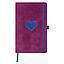 QC8-Notebook Castelli Milano / Velluto / QC-048-Heart