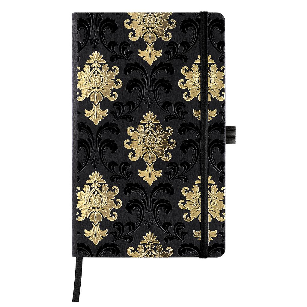 QC8-Notebook Castelli Milano / Copper&amp;Gold / NR-464-Baroque Gold
