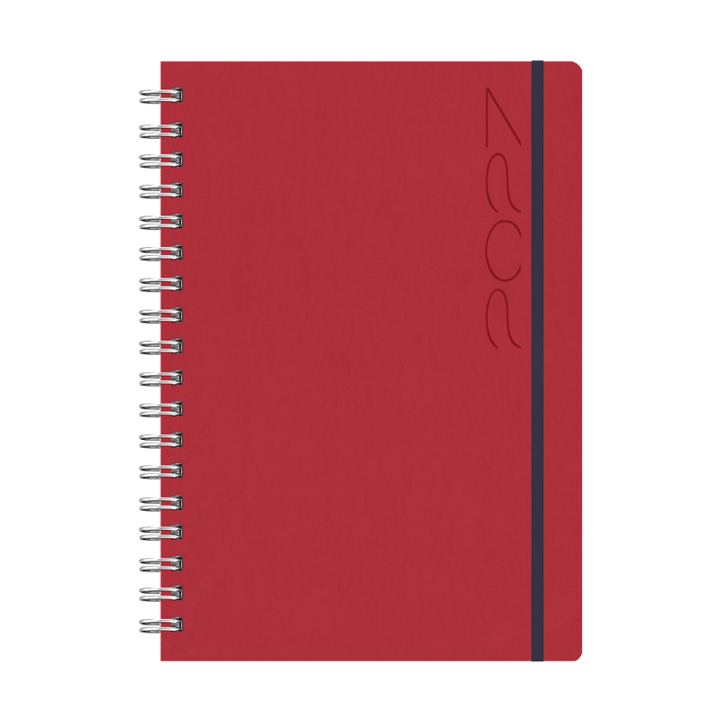 D13-Agenda Dia Wire'o / 6H-Tucson Flex / 757-Rojo