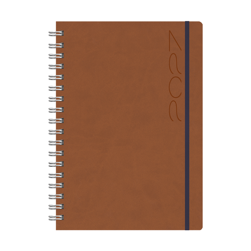 D13-Agenda Dia Wire'o / 6H-Tucson Flex / 460-Marron