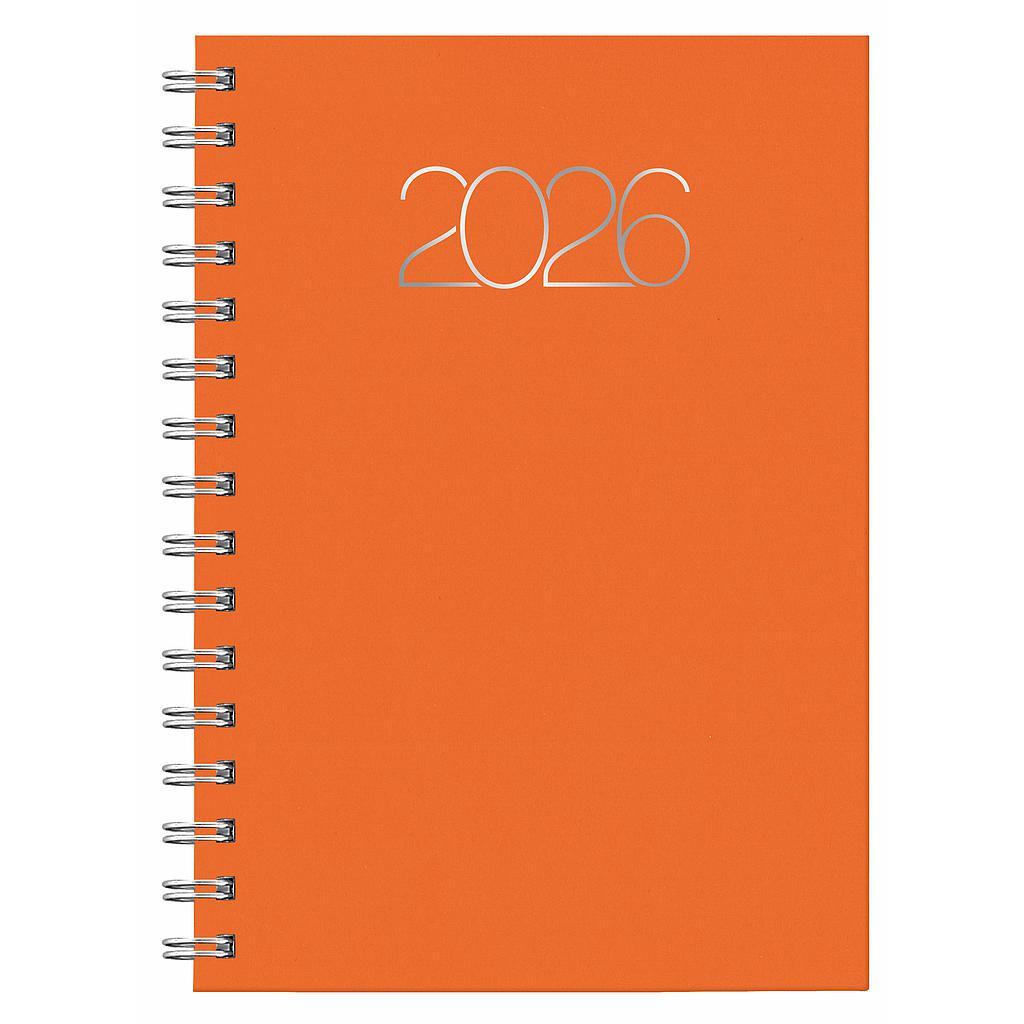 D08-Dietario Base Wire'o / 58-Premium / B35-Naranja