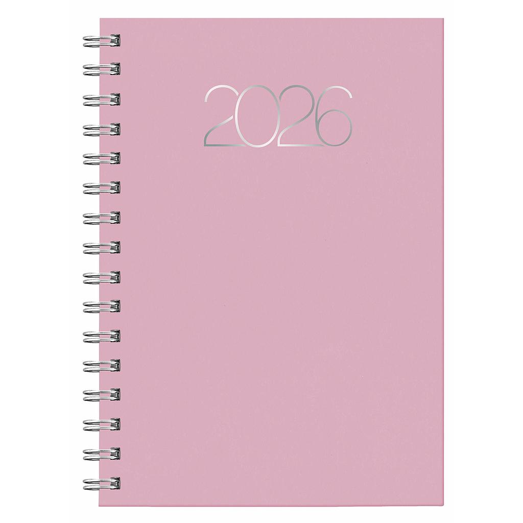 D08-Dietario Base Wire'o / 58-Premium / B23-Rosa