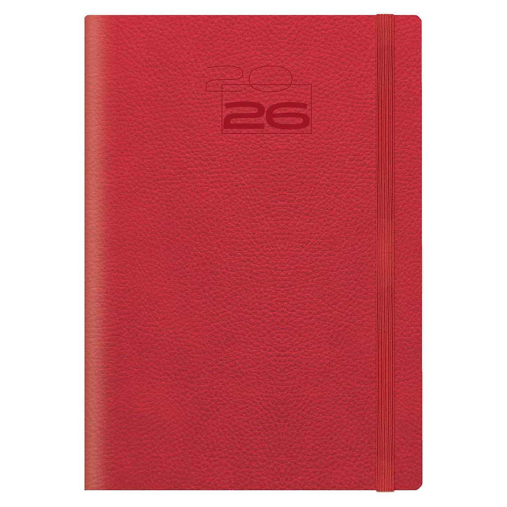 E08-Dietario Base / 8Q-Loreto Supple / A80-Rojo