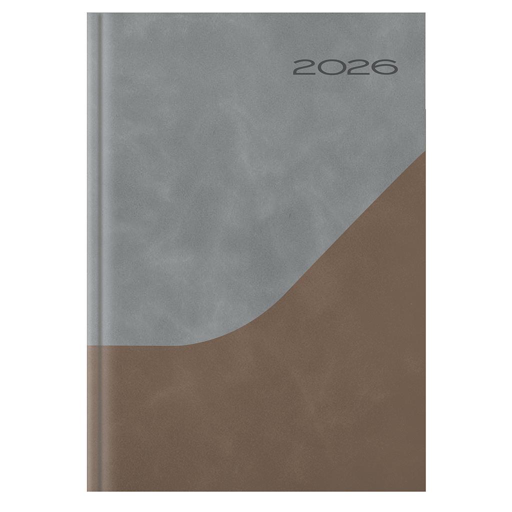 E11-Agenda Dia / AS-Pula / H50-Marron/Gris