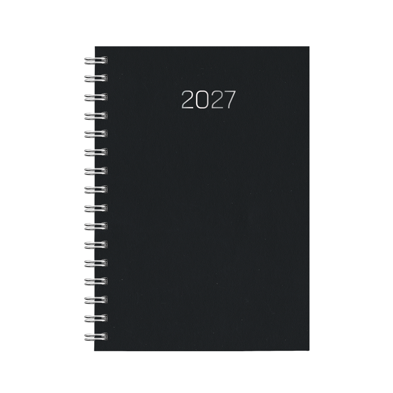 D08-Dietario Base Wire'o / 58-Premium / C01-Negro