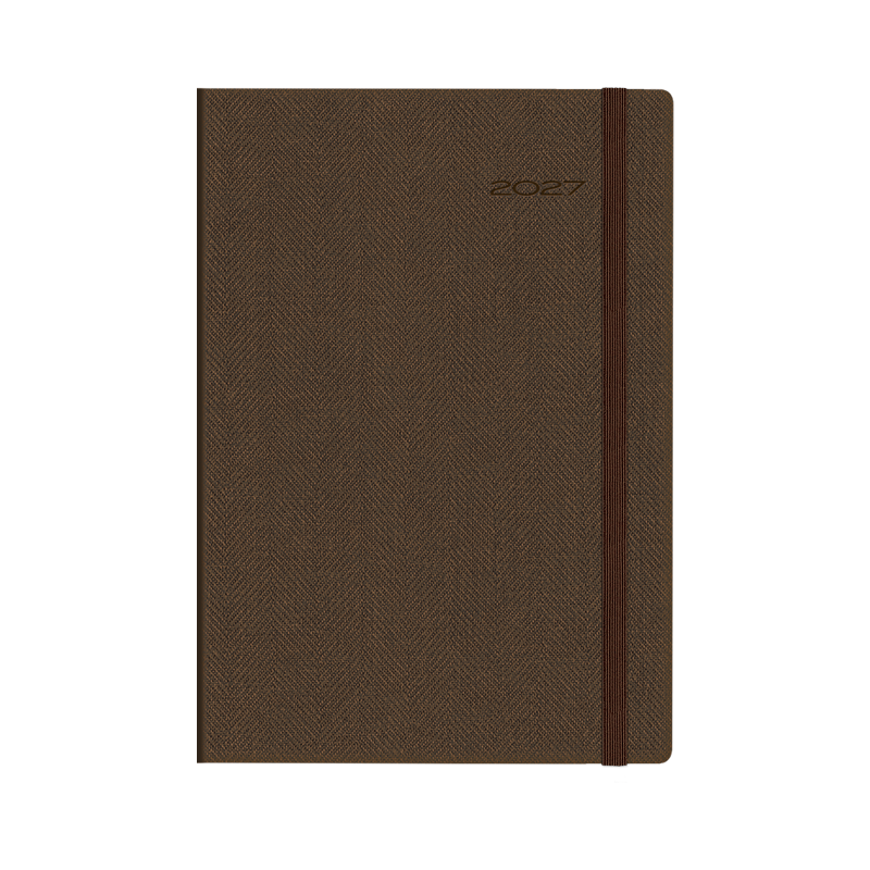 E08-Dietario Base / FF-Fiesole Flex / 384-Marron